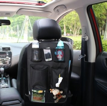 Органайзер автомобильный на спинку сиденья / Чехол-органайзер с карманами в авто - фото 2 - id-p1372846962