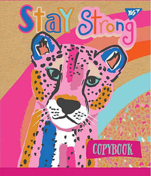 Зошит для записів А5/18 лінія YES "Rainbow animal" крафт 765093 G-Rich