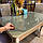 М'яке гнучке скло на стіл Силіконова скатертину Soft Glass (3.7х1.4м) товщина 1.5 мм Прозора, фото 5