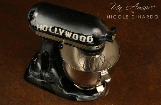 Міксер планетарний KitchenAid 5KSM150 з аерографією Hollywood від Nicole Dinardo