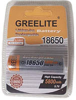 Акумуляторна батарейка BATTERY 18650 5800mah від Greelite