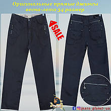 Оригінальні чоловічі джинси прямого крою весна-літо 34 розмір