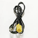 Кабель перехідник AUX ISO 6 pin вхід 3.5 MM Fiat Grande Punto Alfa Romeo + сьемнікі, фото 2