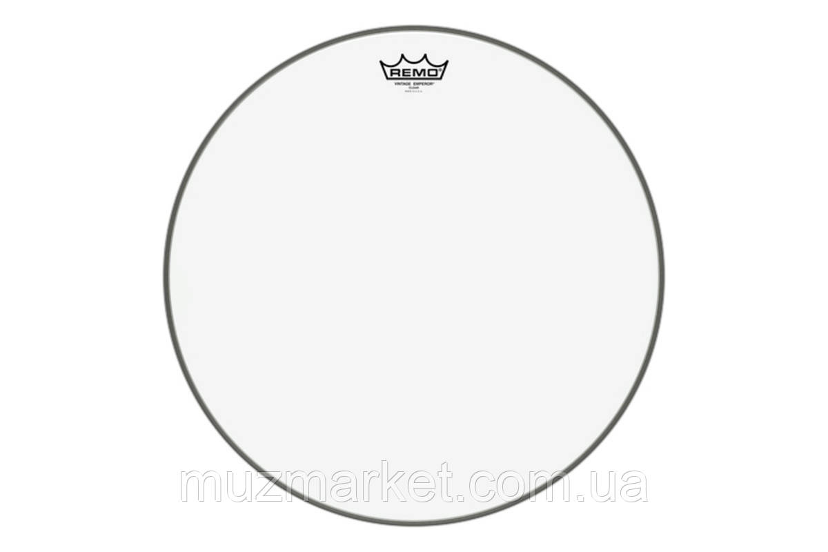 Пластик для барабана REMO Batter, Vintage EMPEROR, Clear, 18 Diameter