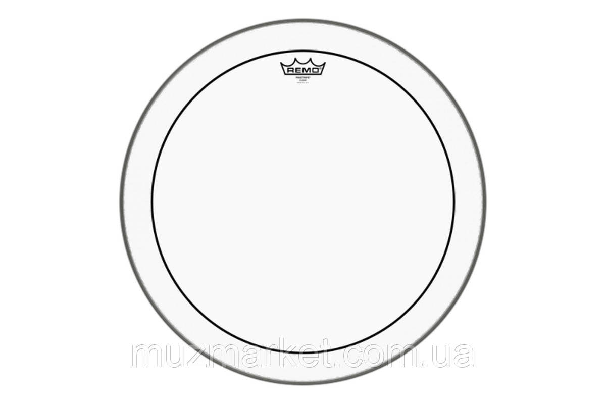 Пластик для барабана REMO Batter, PINSTRIPE, Clear, 20" Diameter