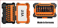 Набор отверточных ударных бит AEG 50 мм HEX- 1/4" 10 шт AAKSD10