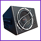 Сабвуфер з підсилювачем в машину,Активний авто сабвуфер,Автомобільний сабвуфер,сабвуфер,акустика в авто, фото 2