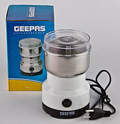 Електрична кавоварка для дому Geepas 1228 міні кавомолки ножові подрібнювач кавових зерен