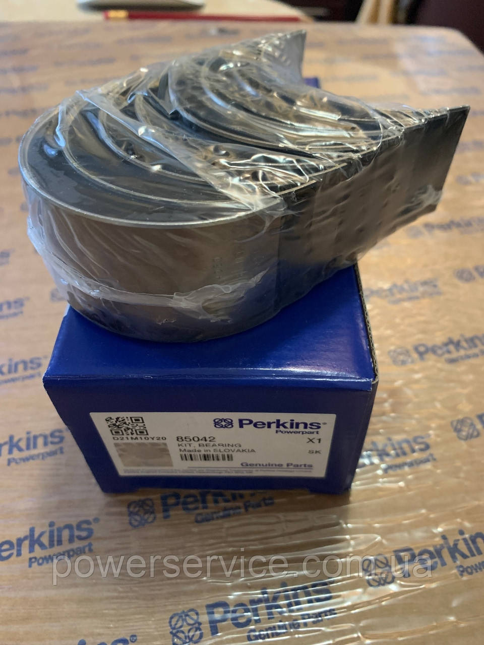 Оригінальний комплект вкладок шатунних (стд) 85042 Perkins, Перкінс, Перквінс