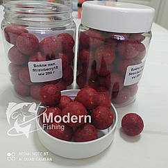 БОЙЛИ НАСАДОЧНІ РОЗЧИННІ TRINITY BAITS Strewberry 18mm 200г