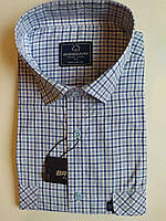Чоловіча сорочка з коротким рукавом класична Brossard Размеры: .41 .