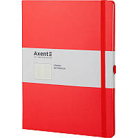 Книга записная Axent Partner Grand 8203-06-A, A4, 210x295 мм, 100 листов, клетка, твердая обложка, красная