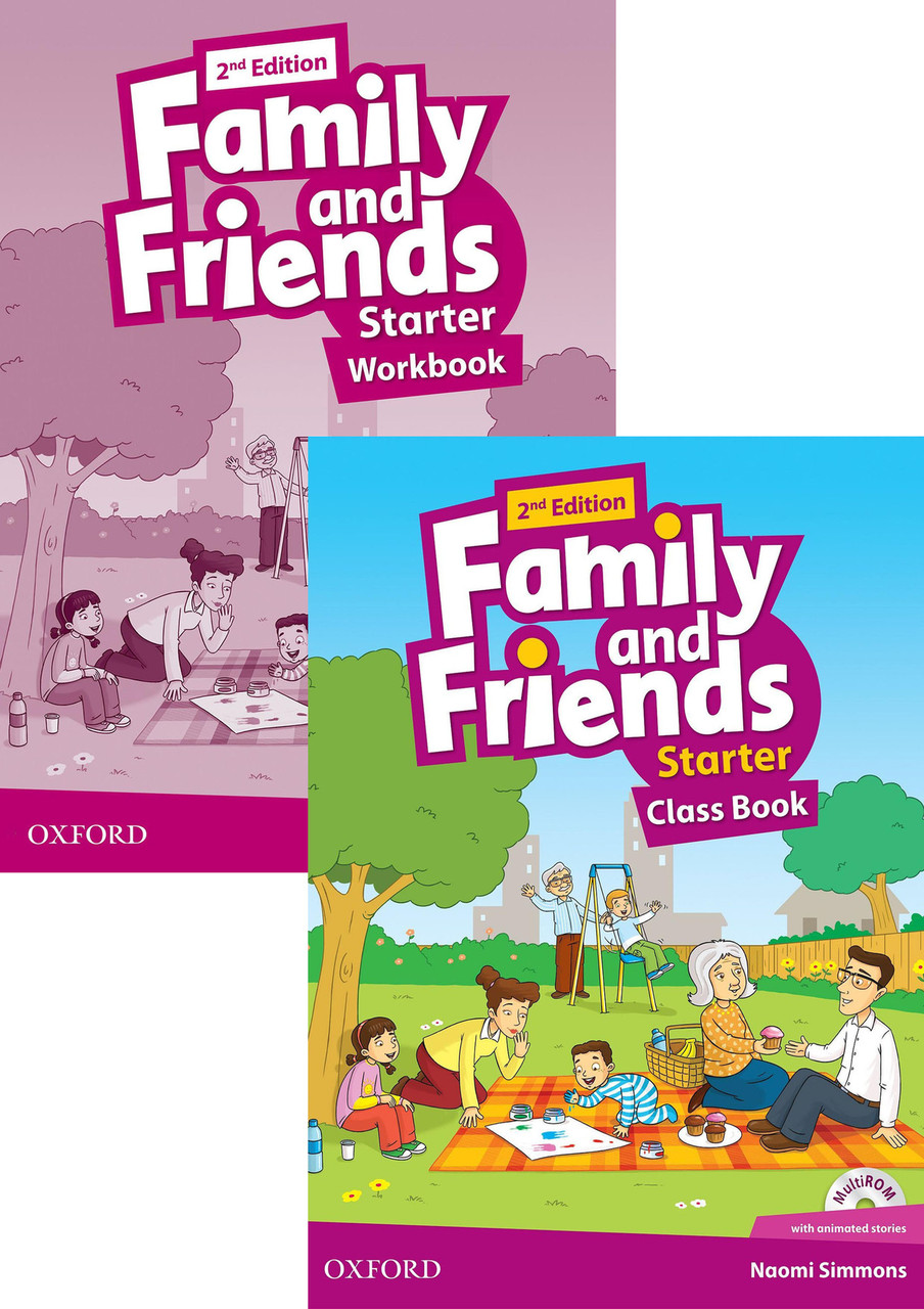 Family and Friends 2nd Edition Starter (Підручник + робочий зошит) (Пошкоджене)