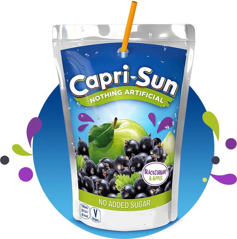 Сік Capri-Sun No Added Sugar Blackcurrant & Apple 200ml