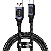 Кабель Baseus Flash Multiple Fast Charge Protocols Cable USB to Type-C PD 5A 1m CATSS-A0G Grey