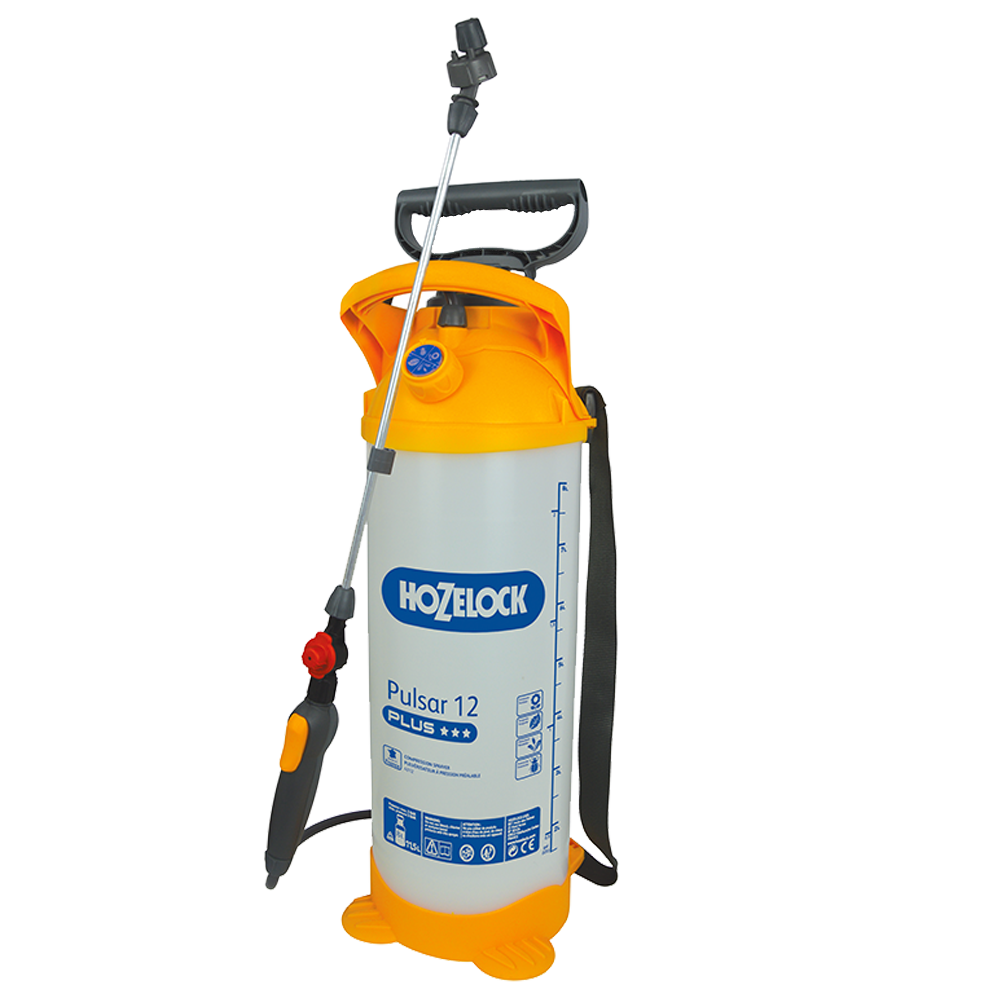 Обприскувач HoZelock 4312 Pulsar Plus 12 л + багаторежимна форсунка Multi Nuzzle в комплекті