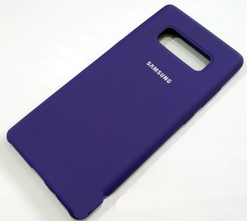 Чохол Silicone Case Cover для Samsung Galaxy Note 8 фіолетовий (KG-1939)