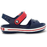Босоніжки, сандалі для хлопчика Крокси Крокбенд оригінал / Crocs Kids Crocband Sandal (12856), Темно-сині, фото 6
