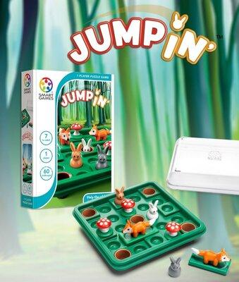 Дитяча розвивальна настільна гра-головоломка Стрибай кролик Jump In Rabbit Leap HC233427