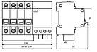 Диференціальний автомат АСКО-УКРЕМ ДВ-2006 4p 63А 30мА A0030020005, фото 5