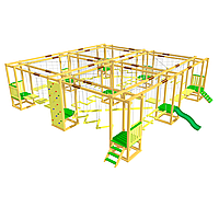 Модульний мотузковий майданчик на 16 конкурсів
