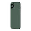 Чехол Baseus для iPhone 12 Pro Liquid Silica Gel, Dark green (WIAPIPH61P-YT6A), фото 3