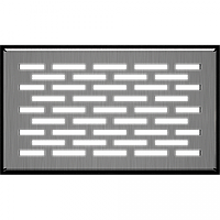 Решітка FLOOR шліфована 11x17