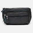 Чоловіча шкіряна сумка Borsa Leather K101-black, фото 3
