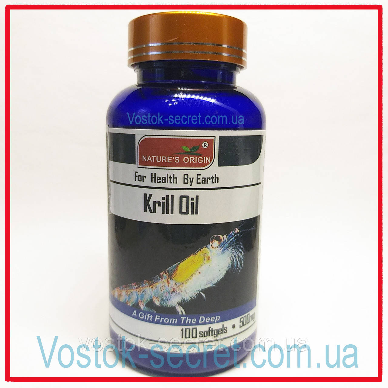 Капсули Krill Oil (Масло Криля) /100 шт./