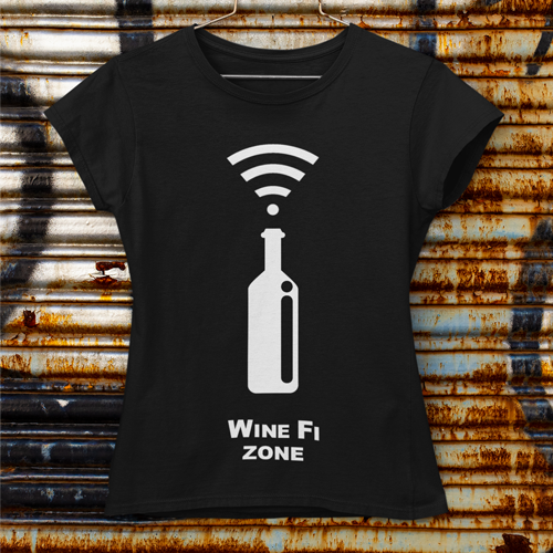Футболка жіноча Wine Fi Zone