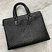 Чоловічий стильний портфель Bottega Veneta, фото 7