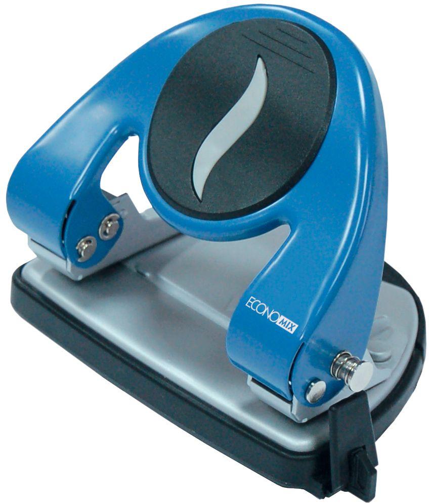 Діркопробивач з лінійкою, металевий, до 30арк., Economix E40118