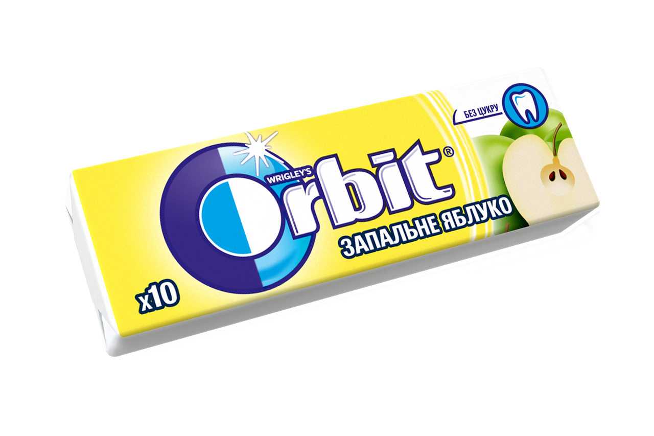 Купить Упаковка Orbit Яблуко 30шт *14г (Орбит), цена 430 грн — Prom.ua ...
