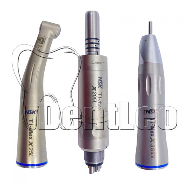 НАБІР НАКОНЕЧНИКІВ ІЗ ВНУТРІШНЬОЮ ПОДАЧЕЮ ВОДИ NSK Ti-Max X25L, X-SG65L, X-205L Fiber