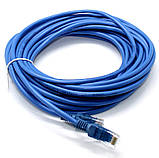 Патч-корд LAN 3 метри RJ-45 CAT 5 Мережевий кабель UTP вита пара для інтернету та роутера Ethernet Лан, фото 2