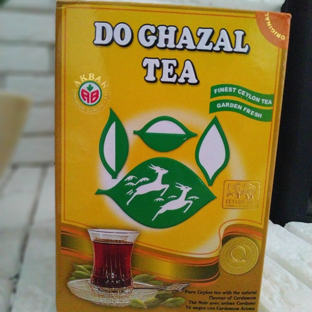 Чай чёрный с кардамоном две газели Do Ghazal цейлонский дугазал Акбар akbar Шри-ланка премиум листовой 500г - фото 3 - id-p177021410