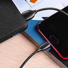 Кабель для зарядки телефона/ смартфона Borofone BX19 Benefit USB - Micro-USB 1.3 А 1 м Чорний, фото 6