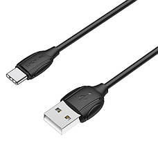 Кабель для зарядки телефона/ смартфона Borofone BX19 Benefit USB - Type-C 1.3 А 1 м Чорний, фото 4
