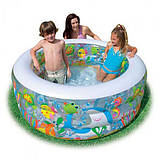 Дитячий басейн надувний Intex 58480 Акваріум (SH007290), фото 3