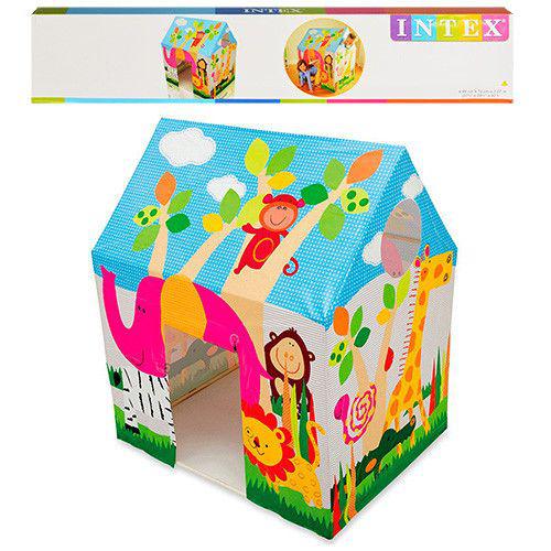Детская палатка игровая домик Джунгли Intex 45642 S - фото 3 - id-p1372959780