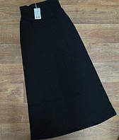 Женская длинная юбка для беременных, черные юбки для будущих мам