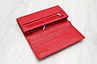 Жіночий шкіряний гаманець Kochi червоний 401 BR, фото 5