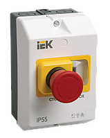 Захисна оболонка з кнопкою "Стоп" IP54 IEK