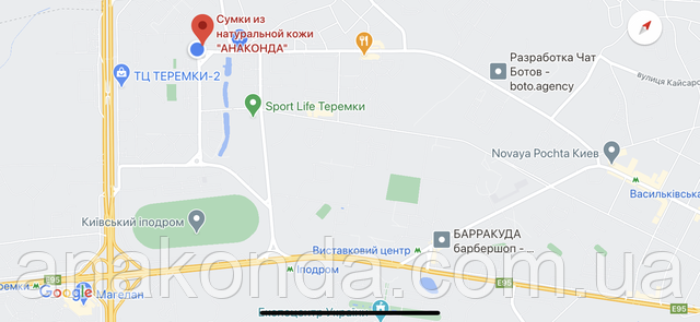 Схема проїзду