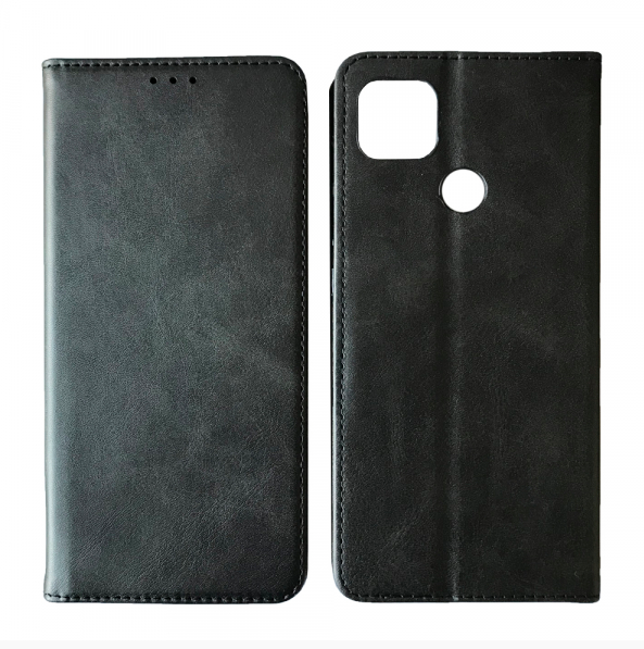 Чехол-книжка TPU Magnet для Xiaomi Redmi 9C Black - фото 1 - id-p1372982068