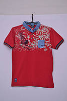 Лп-244 Теніска — поло, футболка для хлопчика Червоний, 146-152