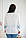 Стильна жіноча біла туніка з яскравою етнічною вишивкою №855, фото 5