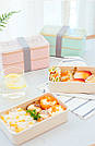 Ланч-бокс з пшеничного волокна Lunch Box 1000 ml, бежевий, фото 11