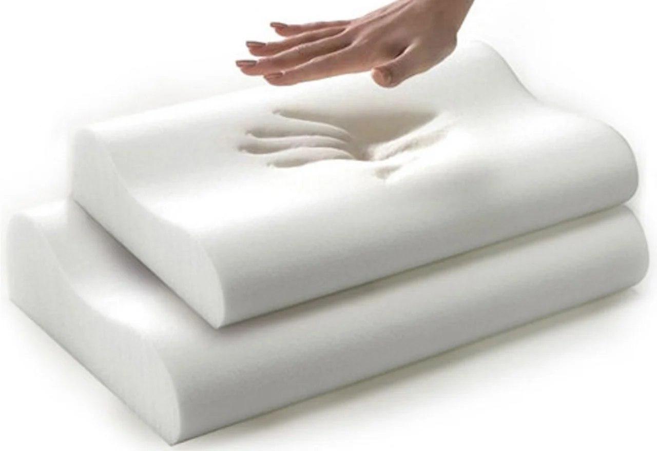 Ортопедична подушка Comfort Memory Pillow Foam  ⁇  Розумна подушка з пам'яттю Меморі Пілоу