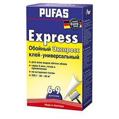 Клей для шпалер Pufas Euro 3000 Express універсальний 200гр